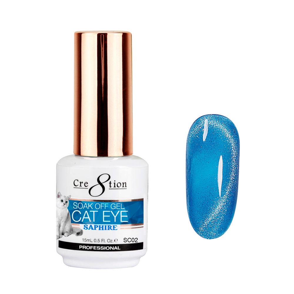 Creation Cat Eye Soak Off Gel 0.5oz #140