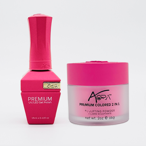 Aora 2in1 Gel + Dip Acrylic -#23 - The Hottest Pink
