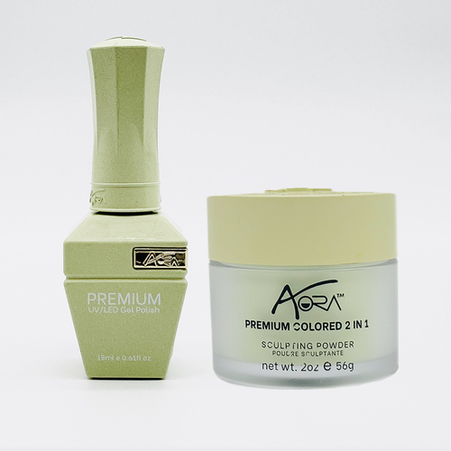 Aora 2in1 Gel + Dip Acrylic -#42 - Milky Mint