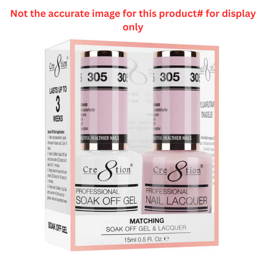 Creation Soak Off Gel Matching Pair 0.5oz 324