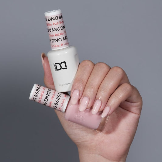DND Gel & Polish Duo 8686 Pink Bubble