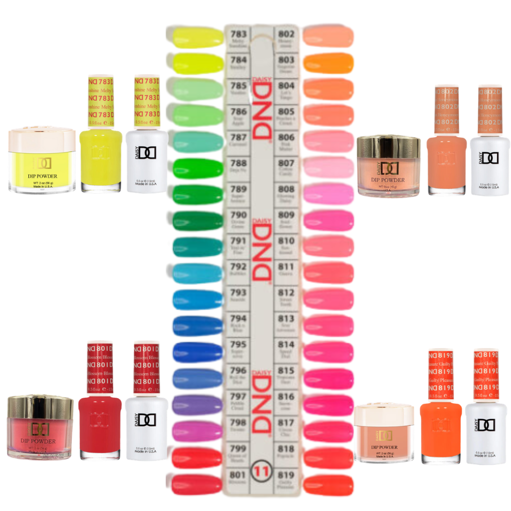 DND Trio by Set + Tip 11 ( 36 colors #783- #819)