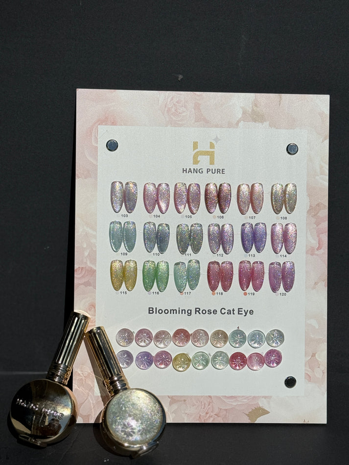 Blooming Rose Cat Eye – 18 colors (#103 - #120)