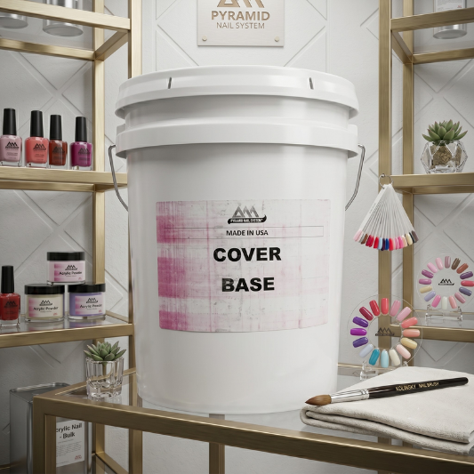 Pyramid cover base (best for dip and acrylic clear) long last | 25 lbs