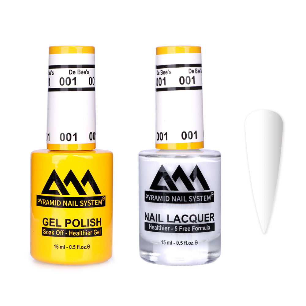 Pyramid 0.5oz, DE BEE'S Collection, Super Matching Duo, #001