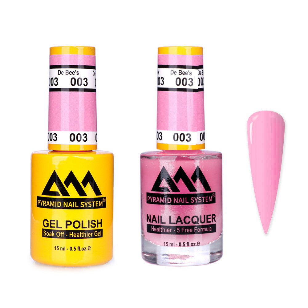 Pyramid 0.5oz, DE BEE'S Collection, Super Matching Duo, #003