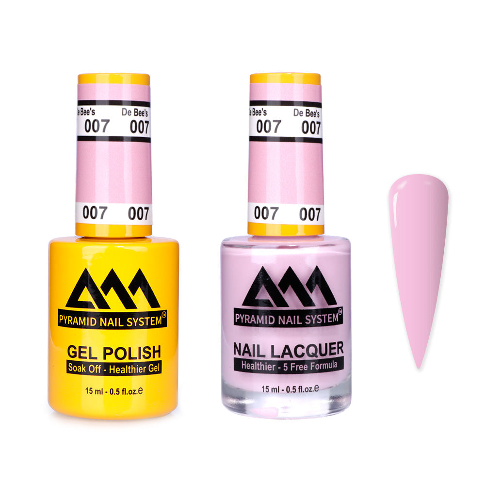 Pyramid 0.5oz, DE BEE'S Collection, Super Matching Duo, #007