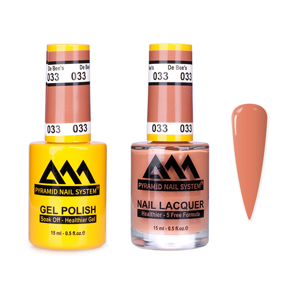 Pyramid 0.5oz, DE BEE'S Collection, Super Matching Duo, #033