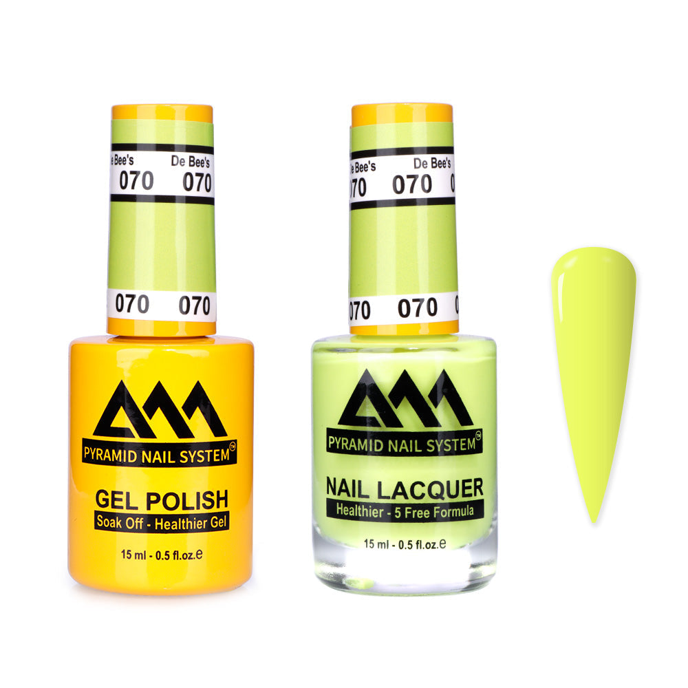 Pyramid 0.5oz, DE BEE'S Collection, Super Matching Duo, #070
