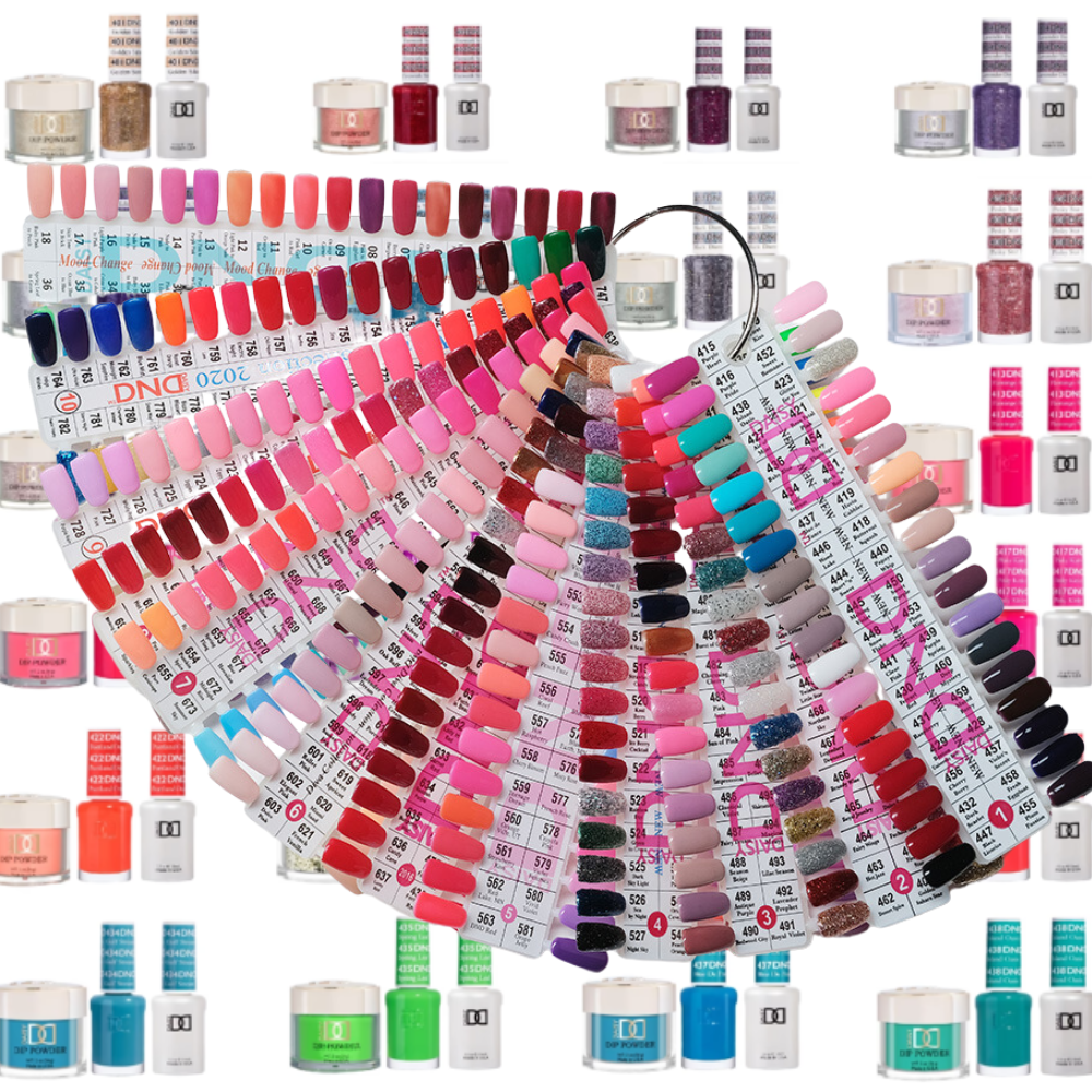 DND 3in1 Full Collection - 504 Colors ( #415 - 1003 ) 14 tip (36colors each tip)