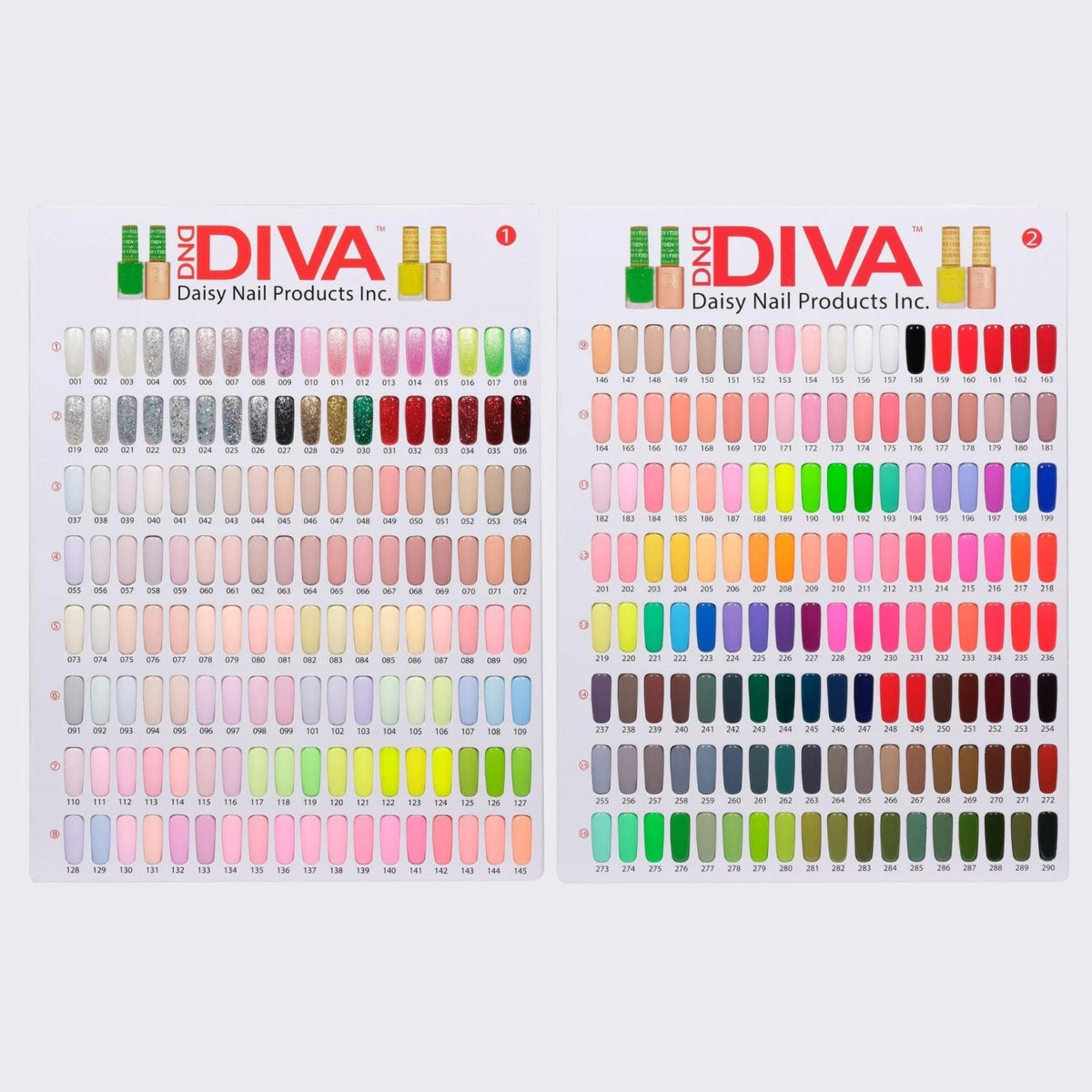DND Diva Swatch Book Only