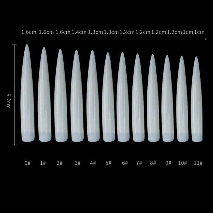 Creation Special Shape - 17 Super Long Stiletto Natural
