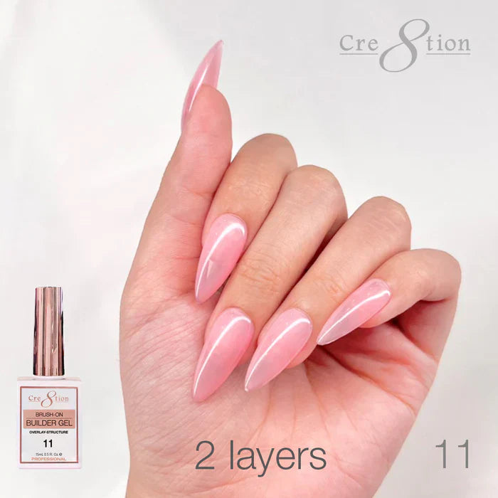 Creation Gel Collection - Overlay/ Brush on Builder 0.5oz 11
