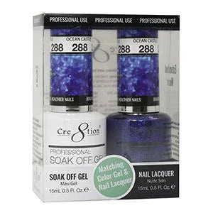 Creation Soak Off Gel Matching Pair 0.5oz 288 OCEAN CASTLE