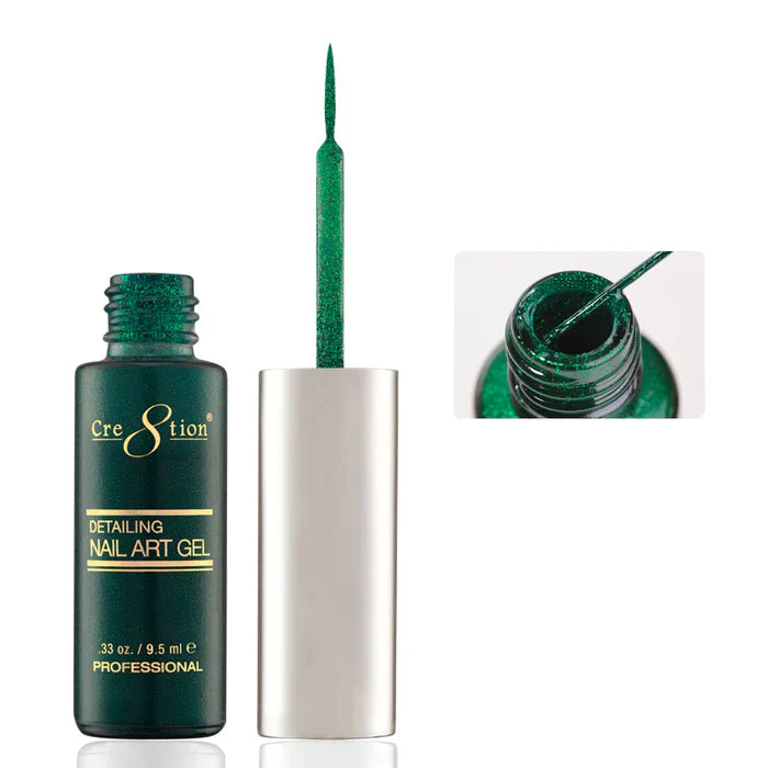 Creation Detailing Nail Art 0.33oz 45 Christmas Green