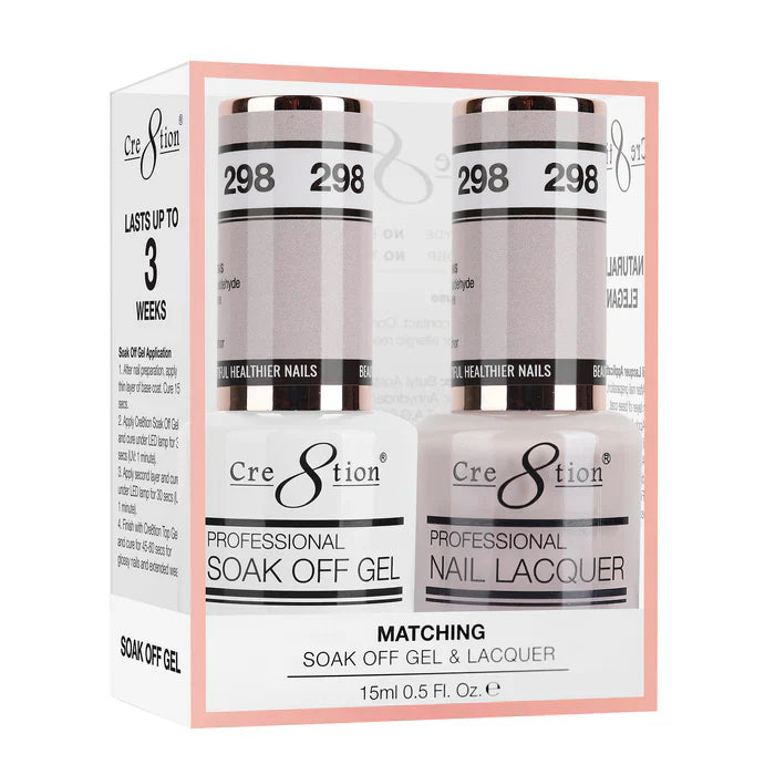 Creation Soak Off Gel Matching Pair 0.5oz 298