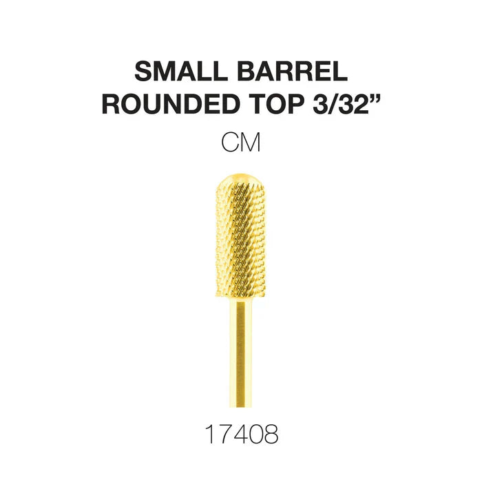 Creation Gold Carbide- Small Barrel-Round Top- 3/32" CM