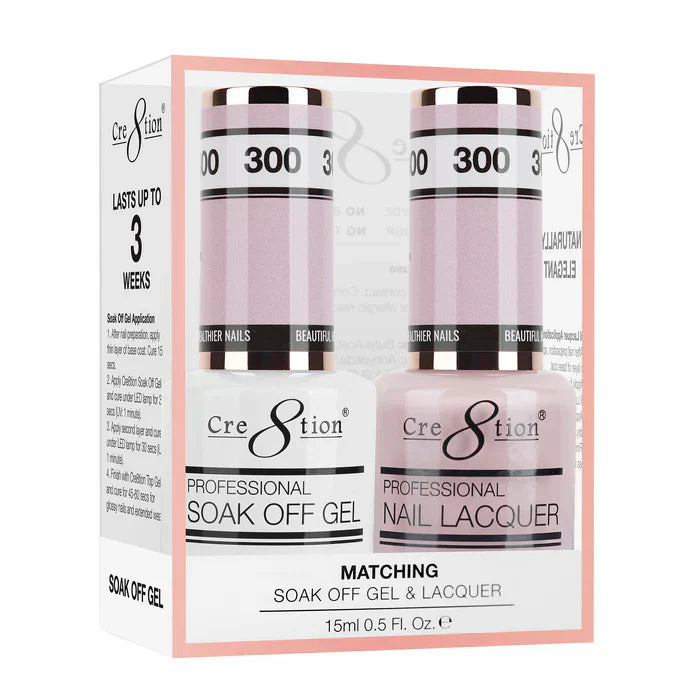 Creation Soak Off Gel Matching Pair 0.5oz 300