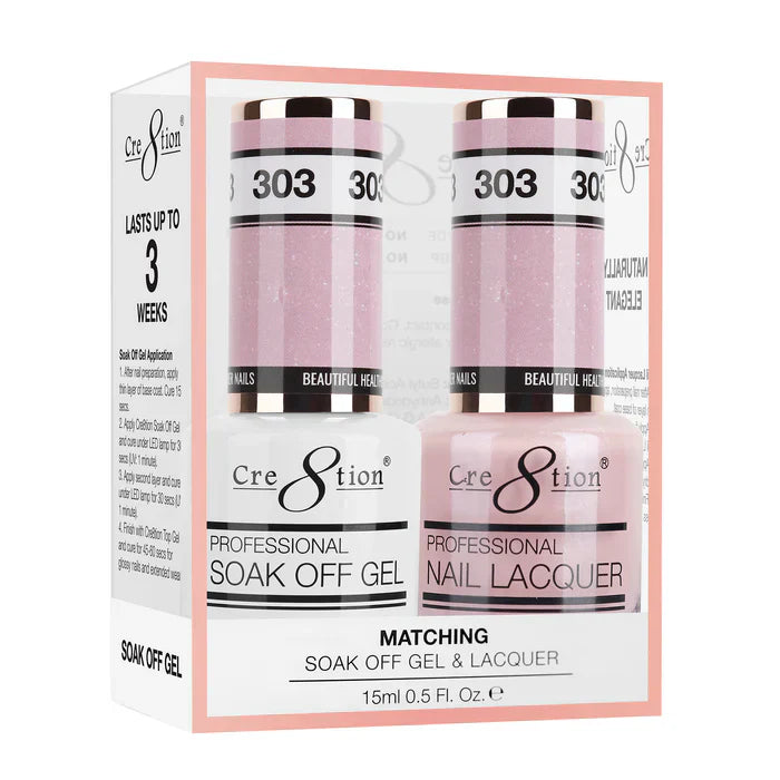 Creation Soak Off Gel Matching Pair 0.5oz 303
