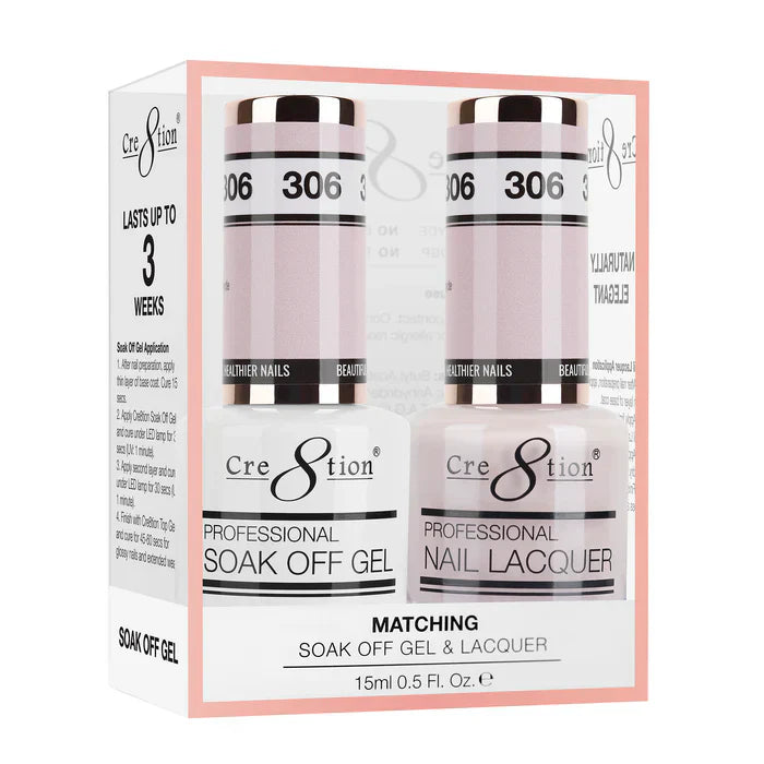 Creation Soak Off Gel Matching Pair 0.5oz 306