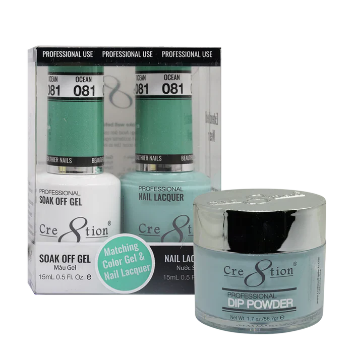 Creation Trio Matching Colors (3pc) - 081 Ocean