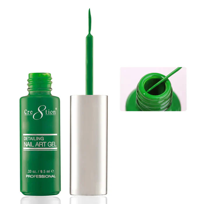 Creation Detailing Nail Art Gel 0.33oz 05 Green