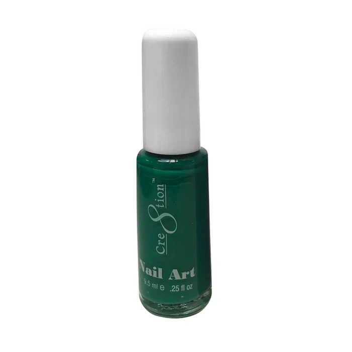 Creation Detailing Nail Art Lacquer 0.25oz 14 Teal-spoon