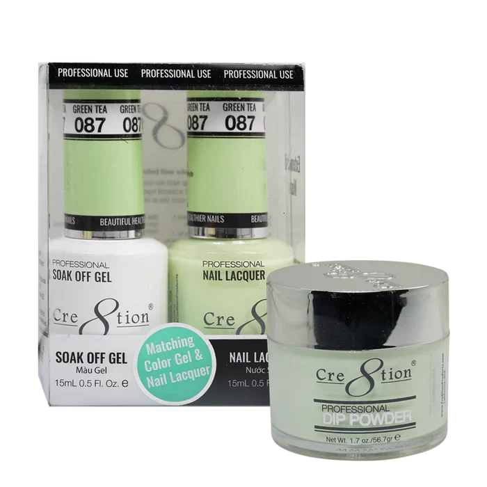Creation Trio Matching Colors (3pc) - 087 Green Tea