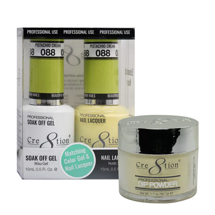 Creation Trio Matching Colors (3pc) - 088 Pistachio Cream
