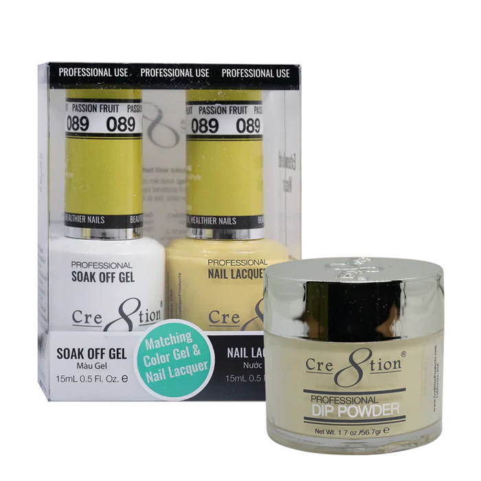 Creation Trio Matching Colors (3pc) - 089 Passion Fruit