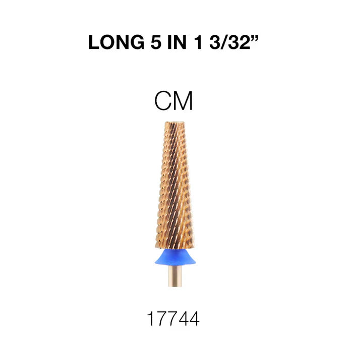 Creation Nail Filing Bit Long 5 in 1 3/32" CM