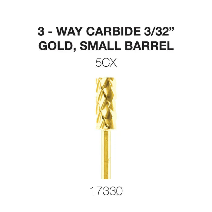 Creation 3-Way Carbide Gold, Small Barrel 3/32" 5CX