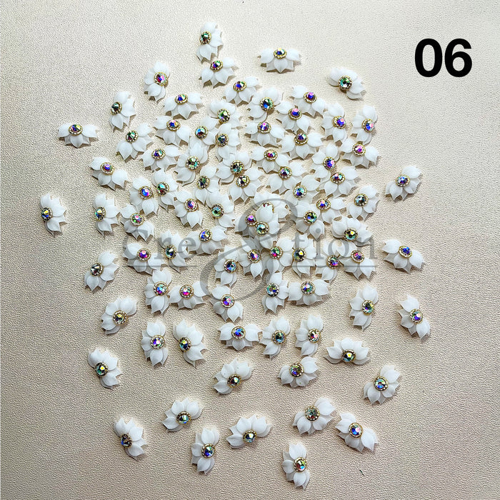 Creation Handmade Acrylic flowers 2 pcs - 06