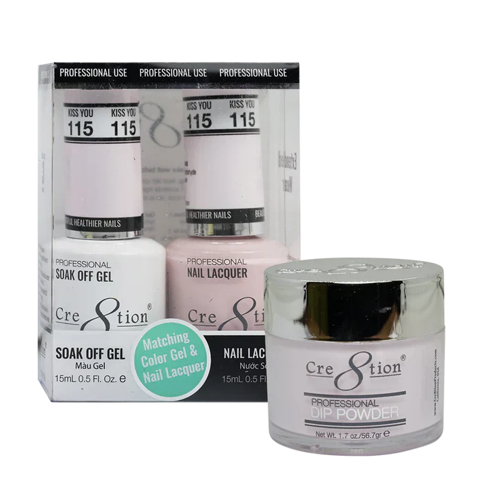 Creation Trio Matching Colors (3pc) - 115 Kiss You