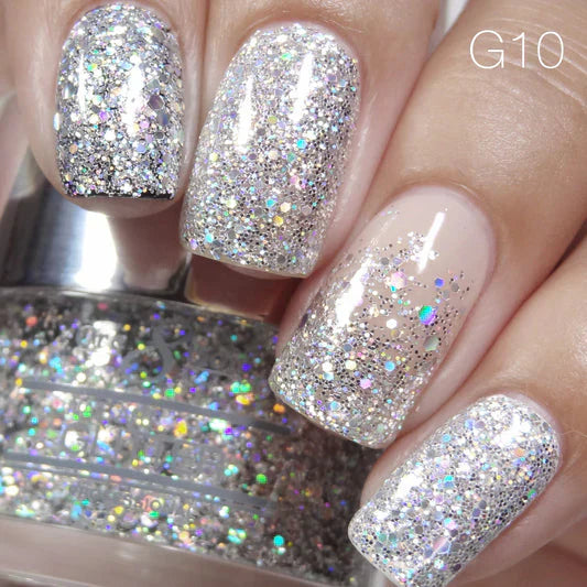 Creation Nail Art Glitter 0.5oz - STARLIGHT Collection #10