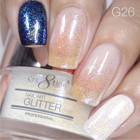 Creation Nail Art Glitter 0.5oz - STARLIGHT Collection #26