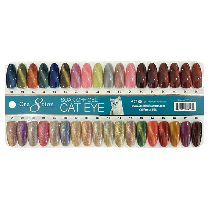Creation Color Chart - Cat Eye Board 1
