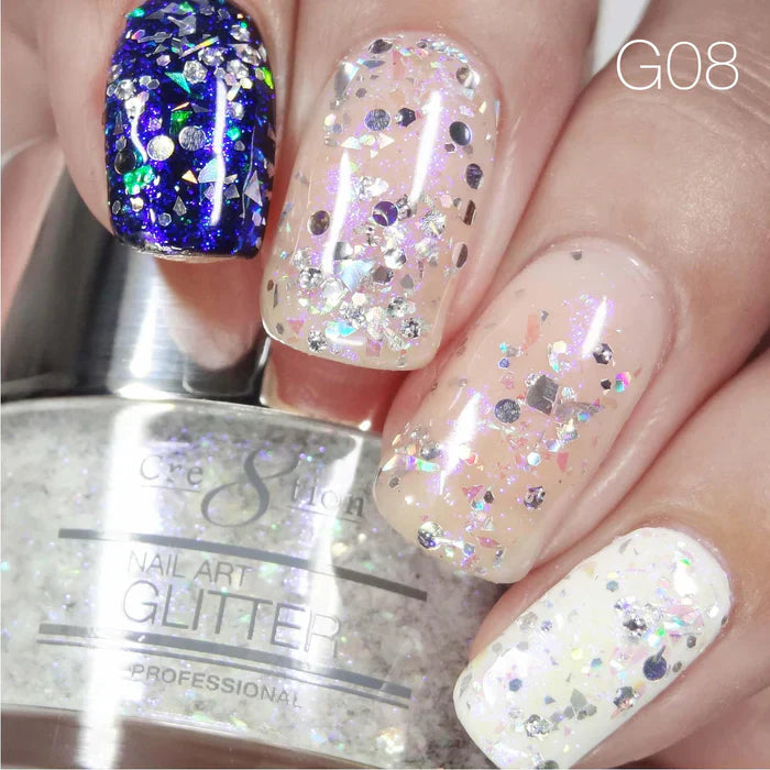 Creation Nail Art Glitter 0.5oz 08