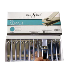 Creation Nail Clipper Carbon Steel Size 8.2 cm STRAIGHT Box of 12 pcs