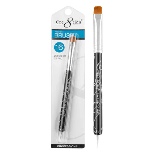 Creation French Brush with Dot Tool #16