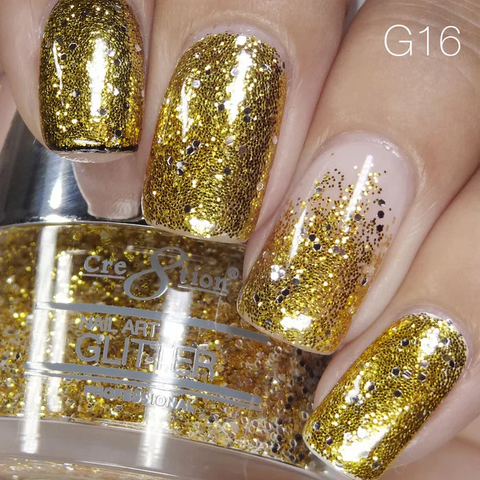 Creation Nail Art Glitter 1oz 30g 16