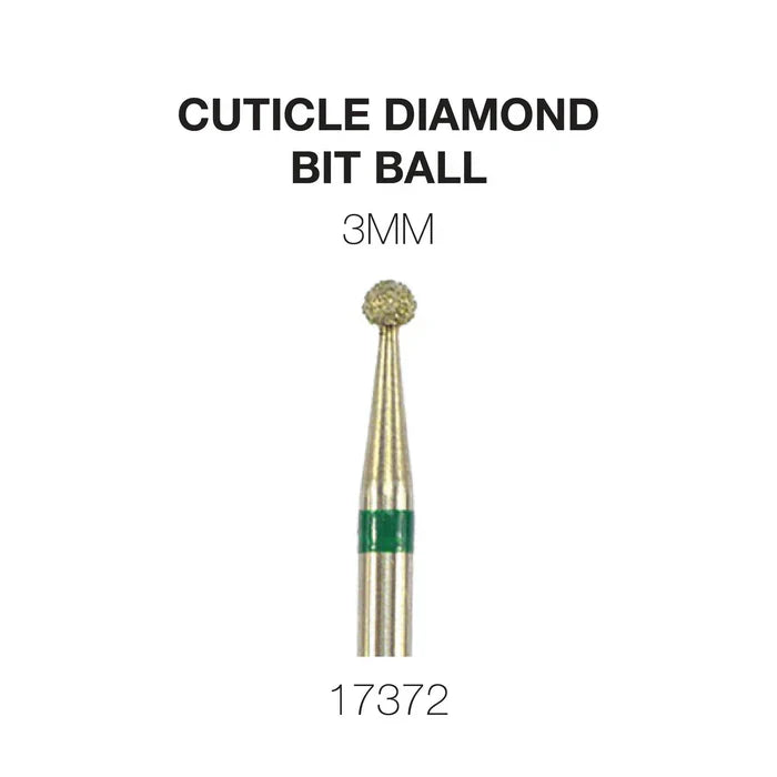 Creation Cuticle Diamond Bit Ball 3mm