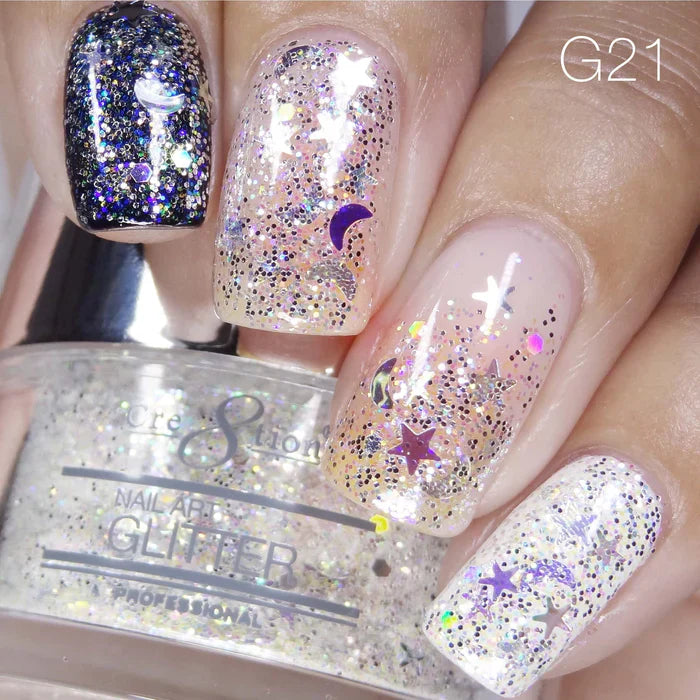 Creation Nail Art Glitter 1oz 30g 21