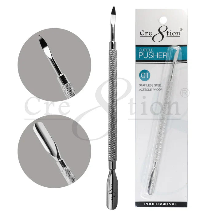 Creation Stainless Steel Cuticle Pusher P01