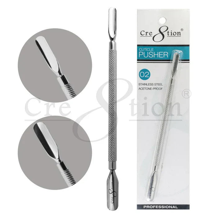 Creation Stainless Steel Cuticle Pusher P02