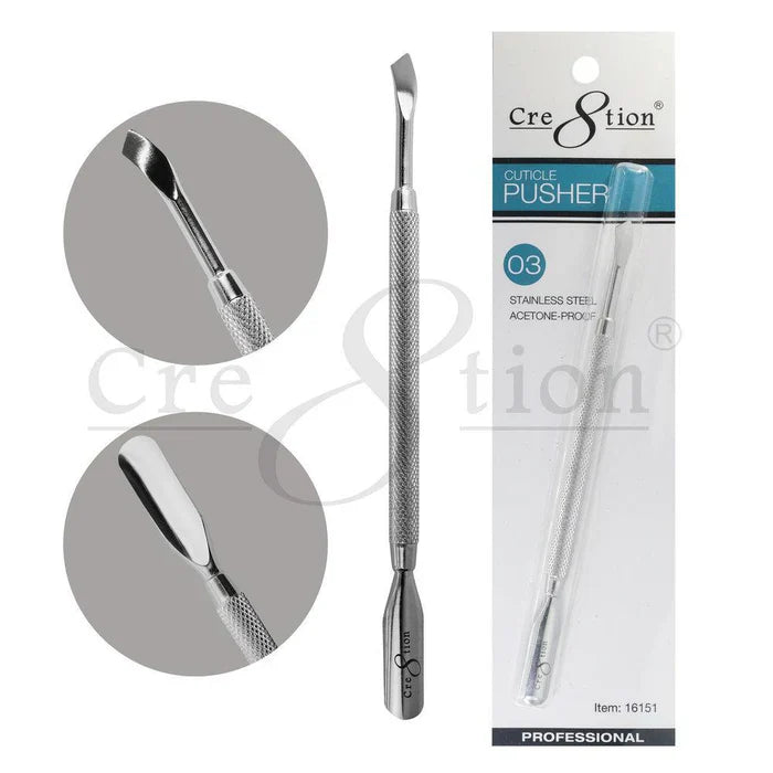 Creation Stainless Steel Cuticle Pusher P03