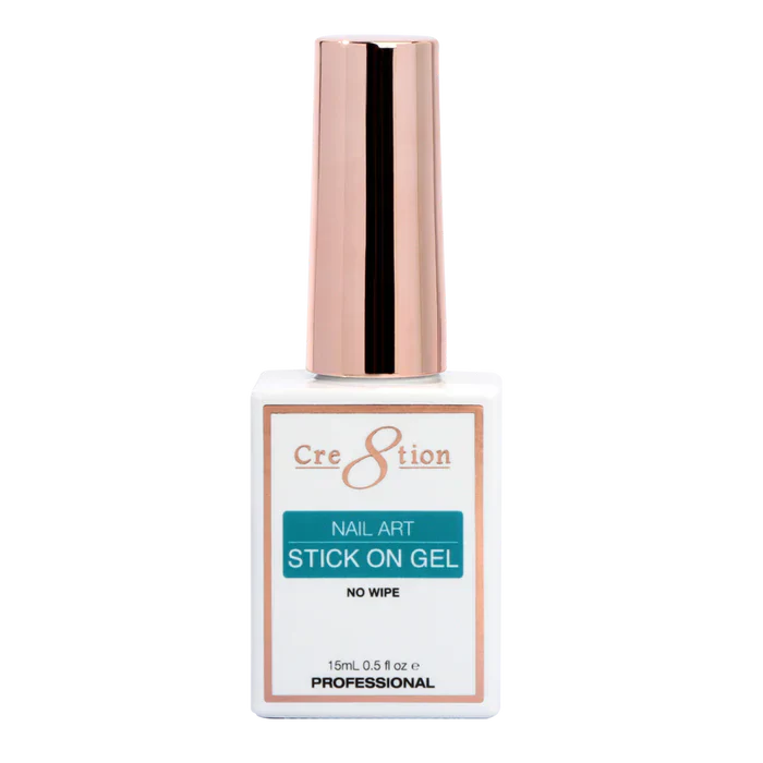 Creation Nail Art Stick On Gel No Wipe 0.5oz