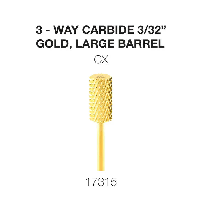 Creation 3-Way Carbide Gold, Large Barrel 3/32" CX