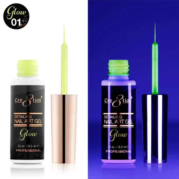 Creation Glow in the Dark Detailing Gel 0.25oz - 01