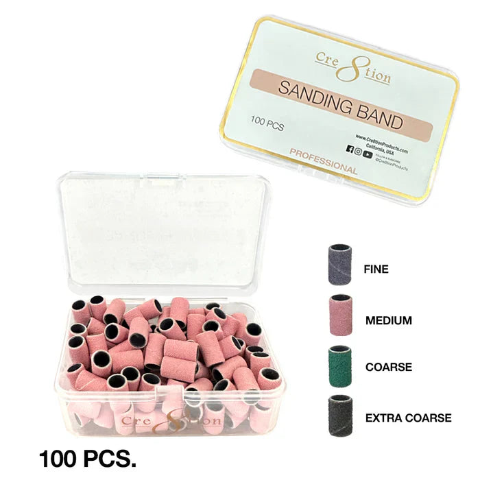 Creation Sanding Bands 100 pcs./box (New Version) Set